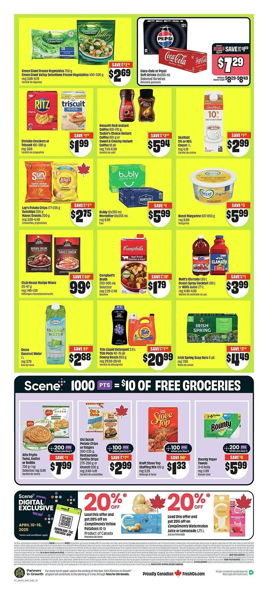 FreshCo flyer from April 11 to May 4 2025 - flyer page 2