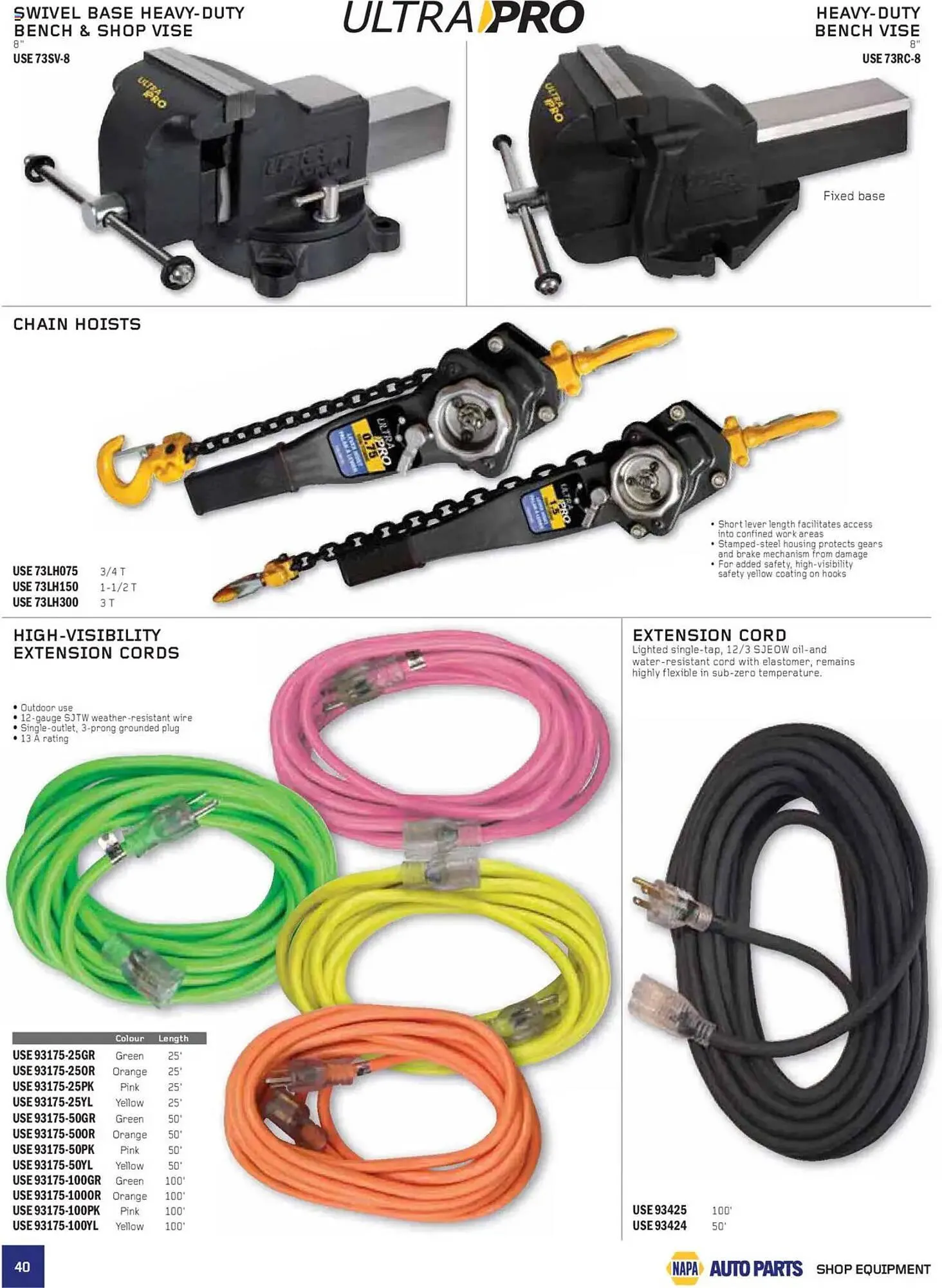 NAPA Auto Parts flyer from July 1 to August 30 2025 - flyer page 40