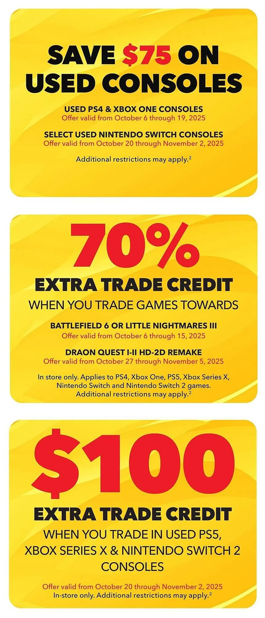 EB Games flyer from October 8 to October 14 2025 - flyer page 5