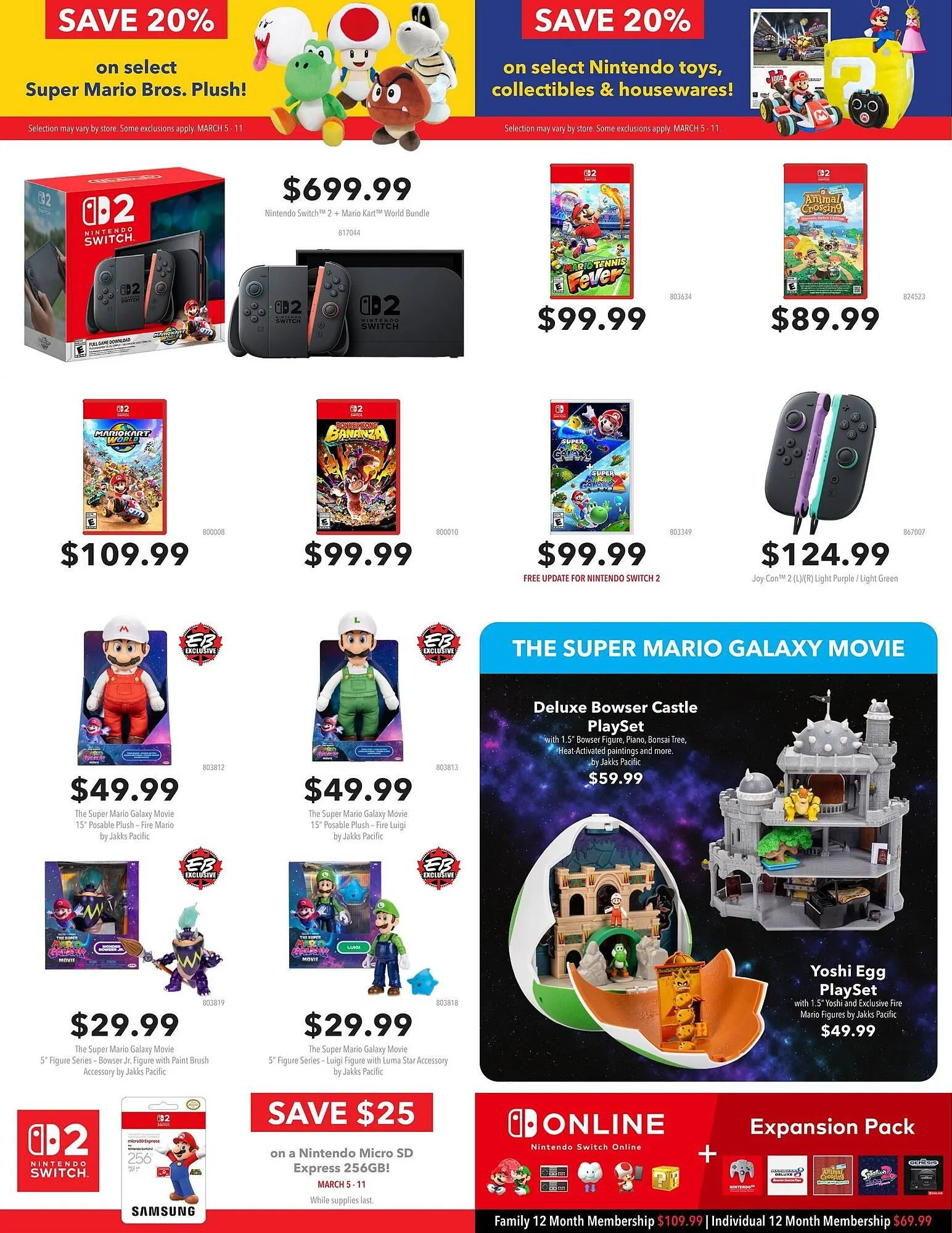 EB Games flyer from March 6 to March 15 2026 - flyer page 2