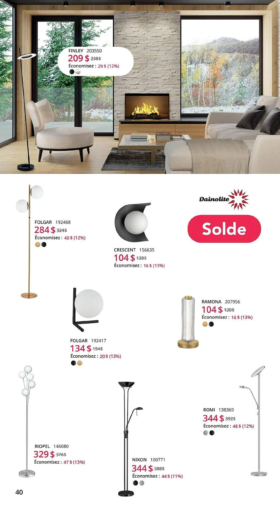 Multi Luminaire flyer from August 12 to January 6 2026 - flyer page 40