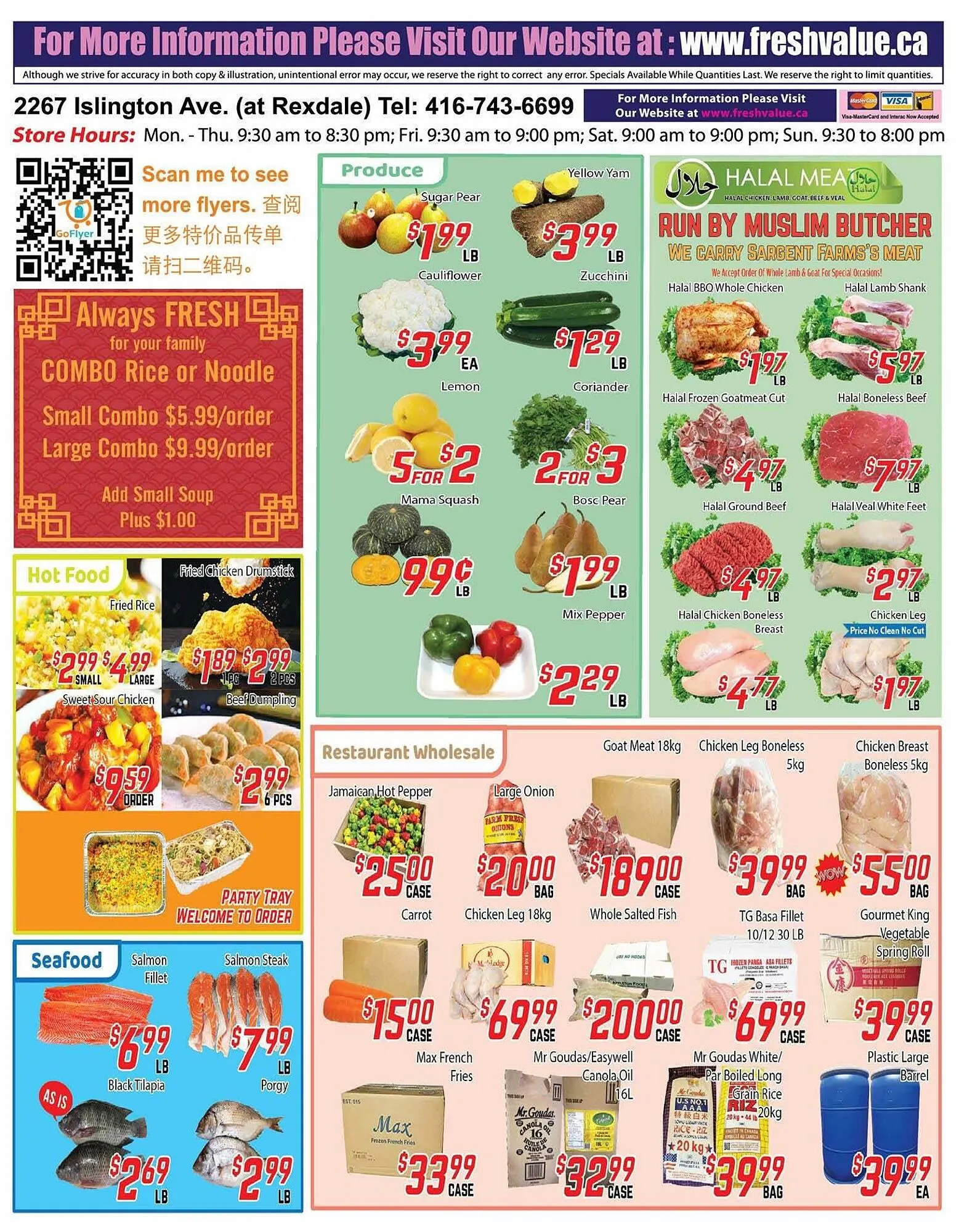 Fresh Value flyer from April 11 to April 18 2025 - flyer page 2