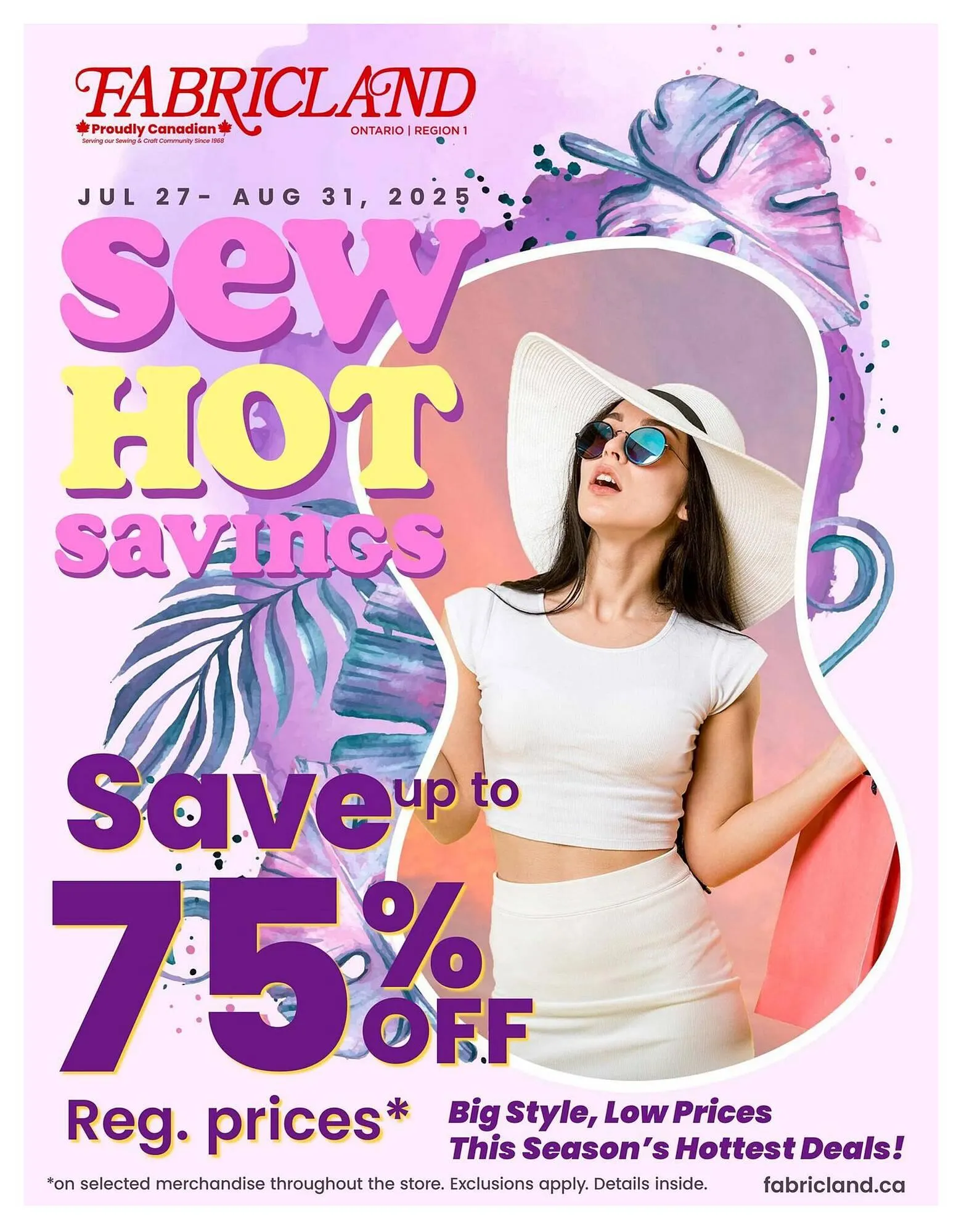 Fabricland flyer - 1