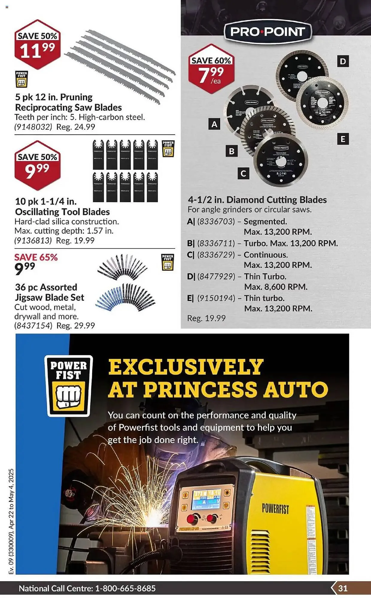 Princess Auto flyer from April 22 to May 4 2025 - flyer page 36