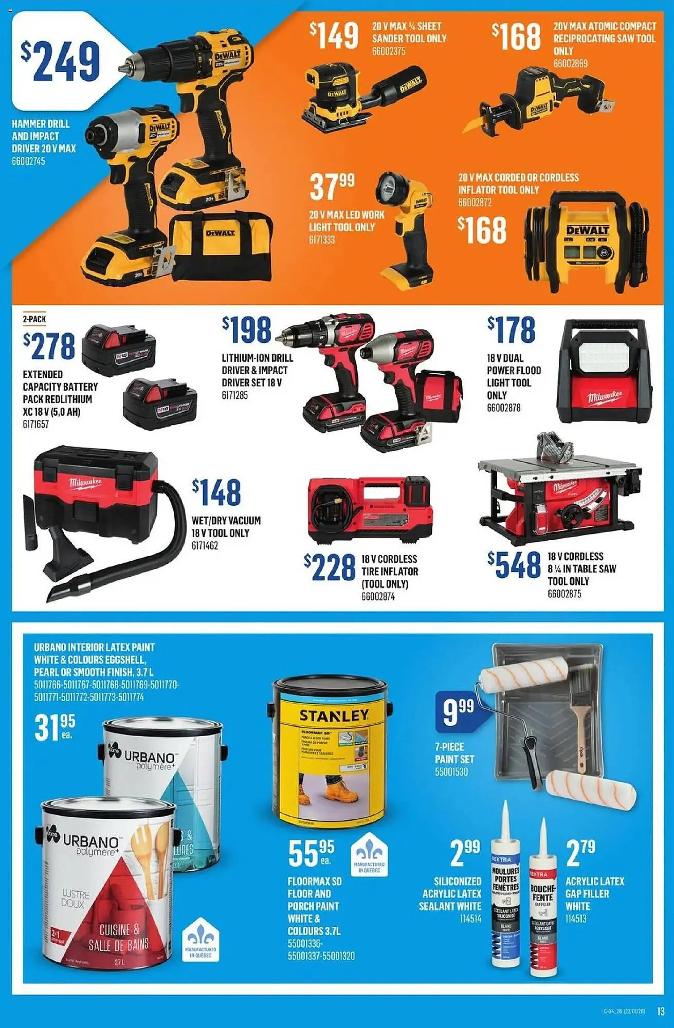 Canac flyer from January 22 to January 28 2026 - flyer page 13