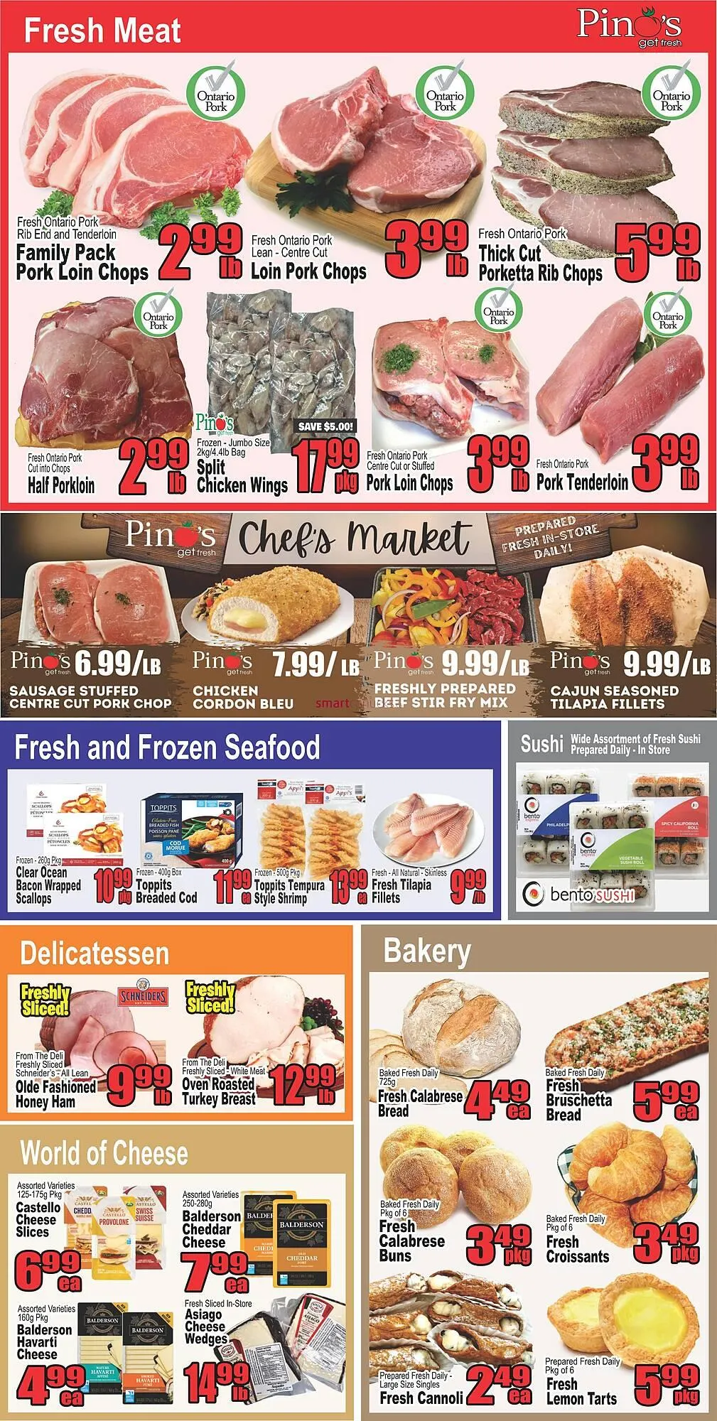 Pino's flyer from April 3 to April 9 2025 - flyer page 3