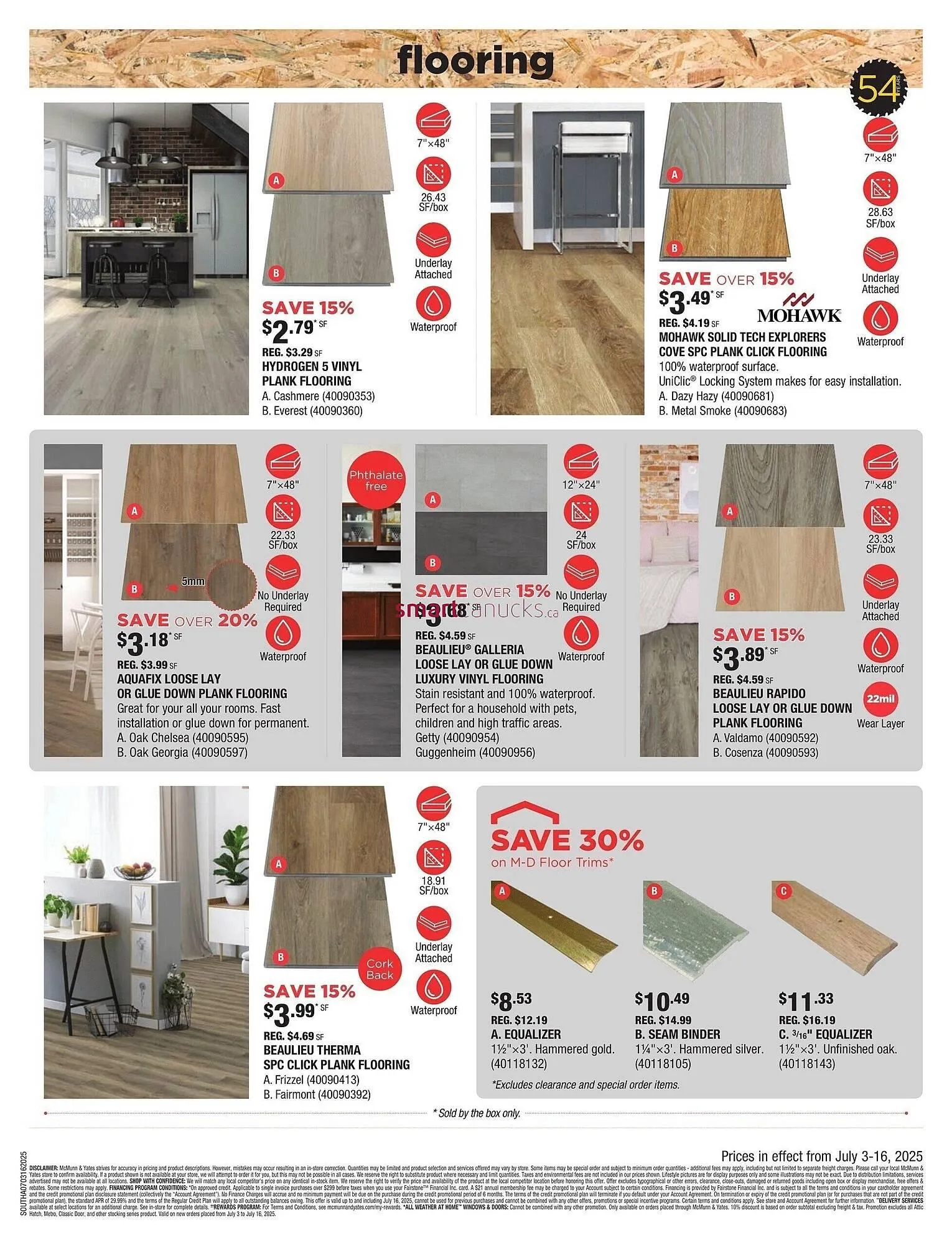 McMunn & Yates Building Supplies flyer from July 3 to July 16 2025 - flyer page 9