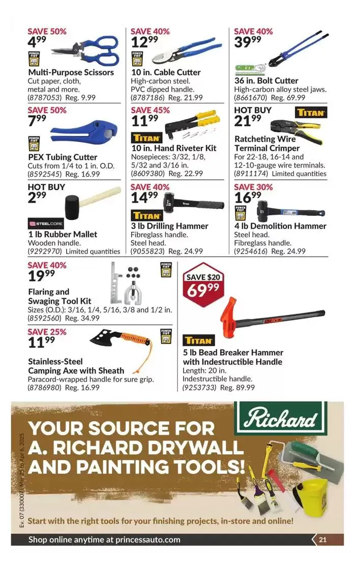 National Sale from March 25 to April 6 2025 - flyer page 26