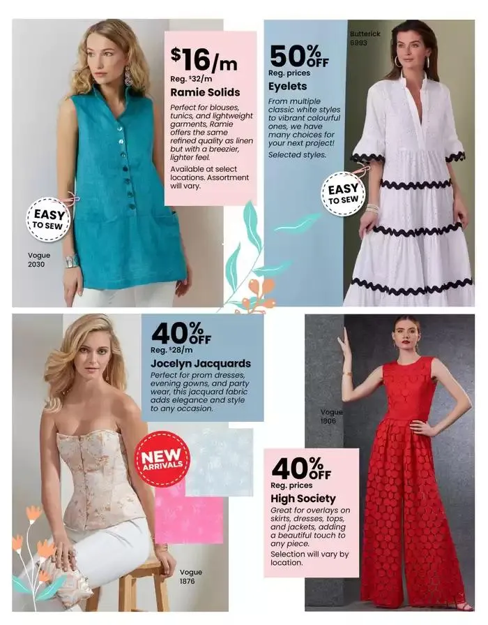 Flyer from March 1 to March 31 2025 - flyer page 4