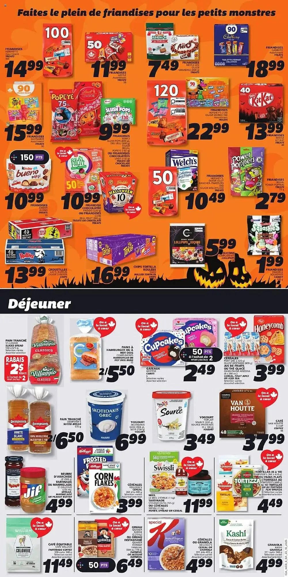 IGA flyer from October 23 to October 29 2025 - flyer page 8