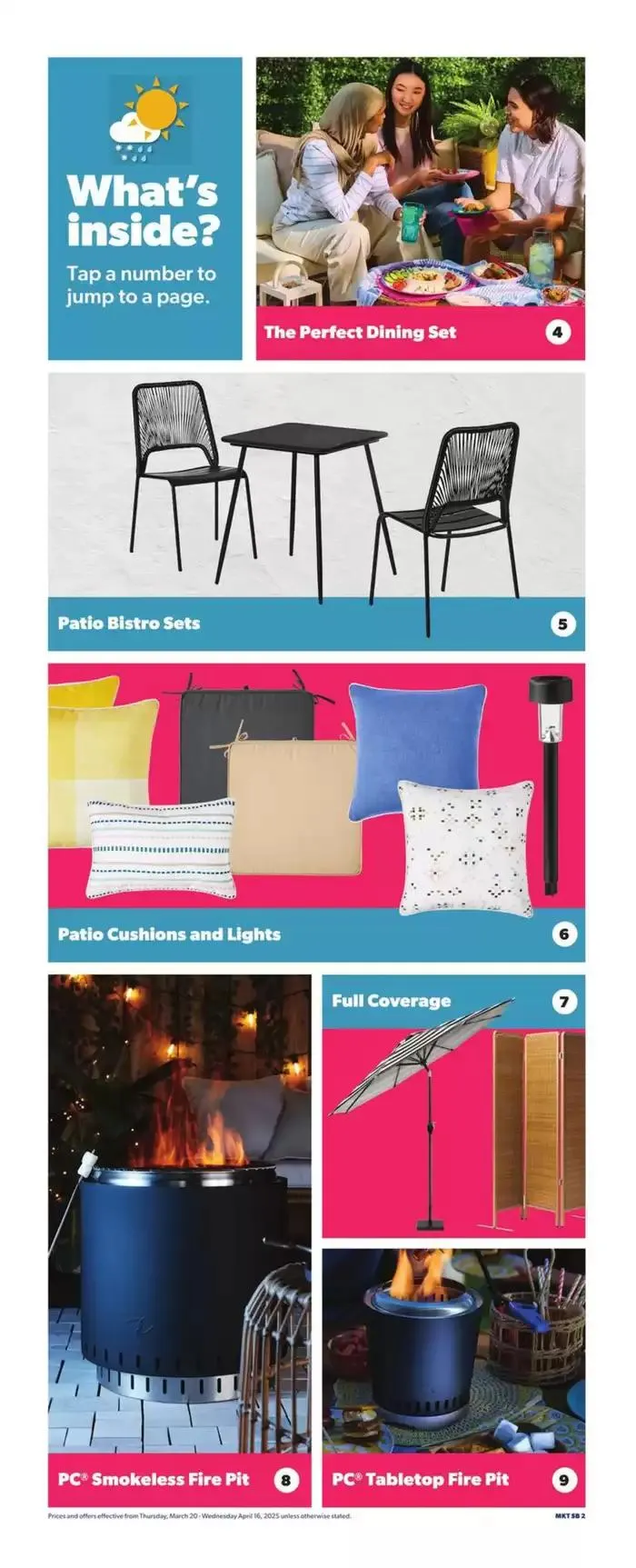 Top offers for smart savers from March 20 to April 16 2025 - flyer page 2