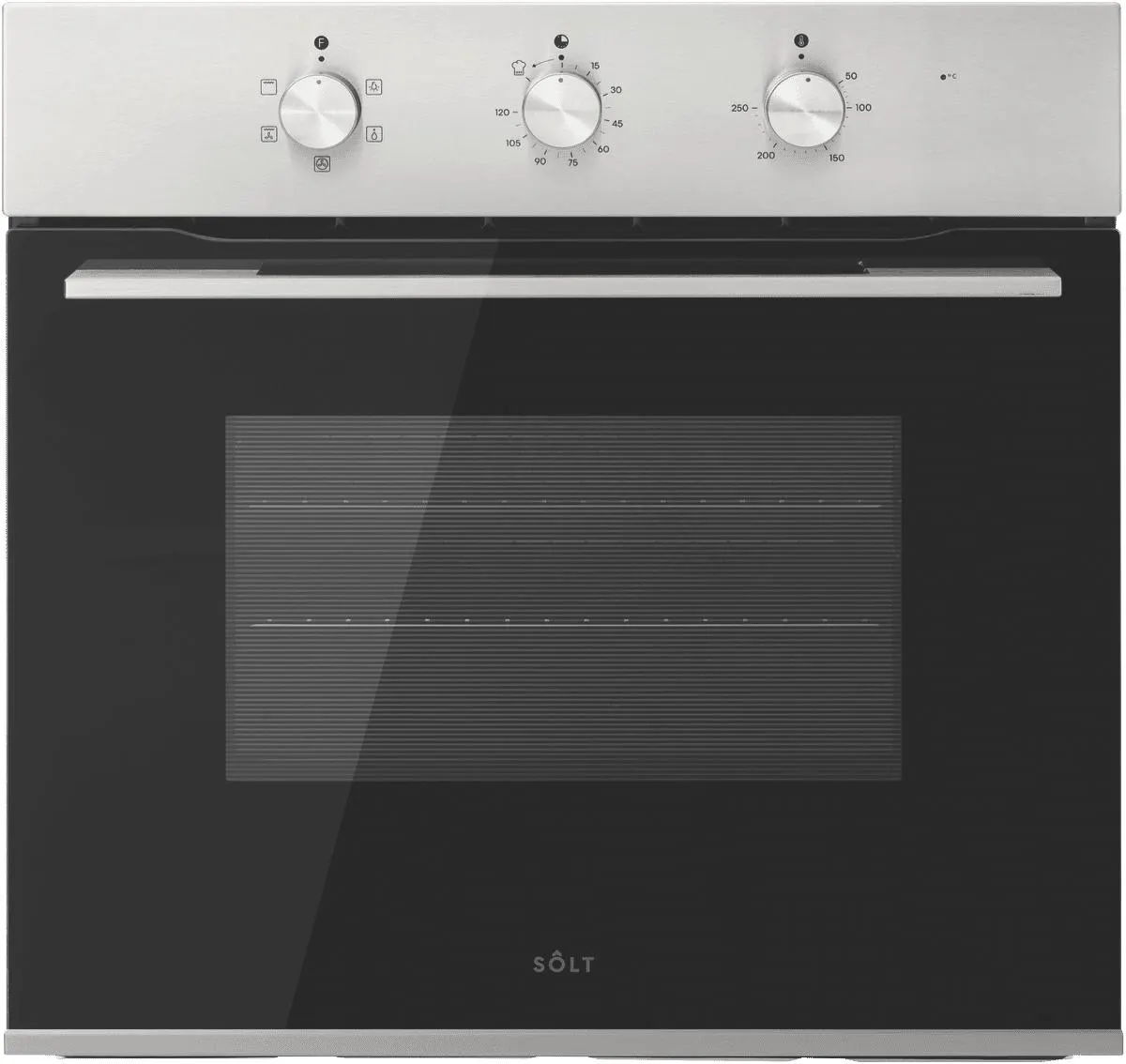 Solt 60cm Electric Oven Stainless Steel with 10amp Plug