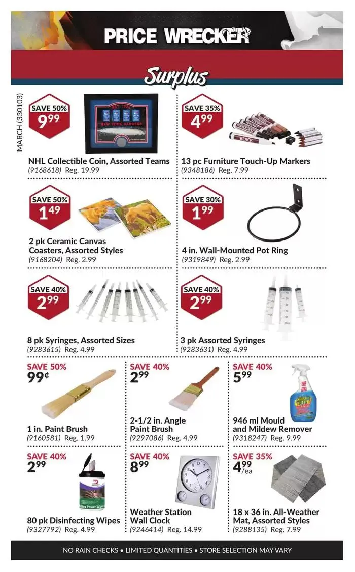 Attractive special offers for everyone from March 1 to March 31 2025 - flyer page 12