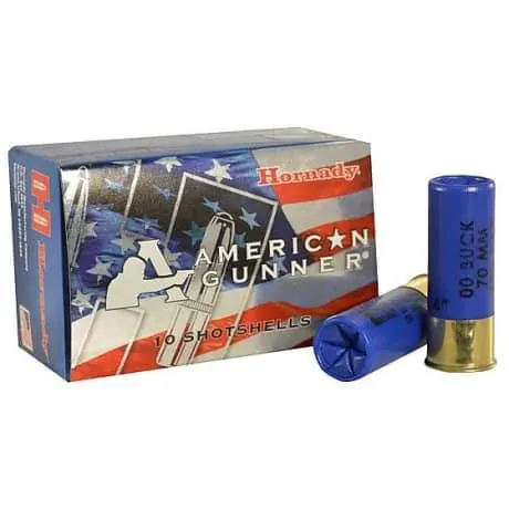Hornady® American Gunner® 12-Gauge 2-3/4” 00 Buck Shotshells