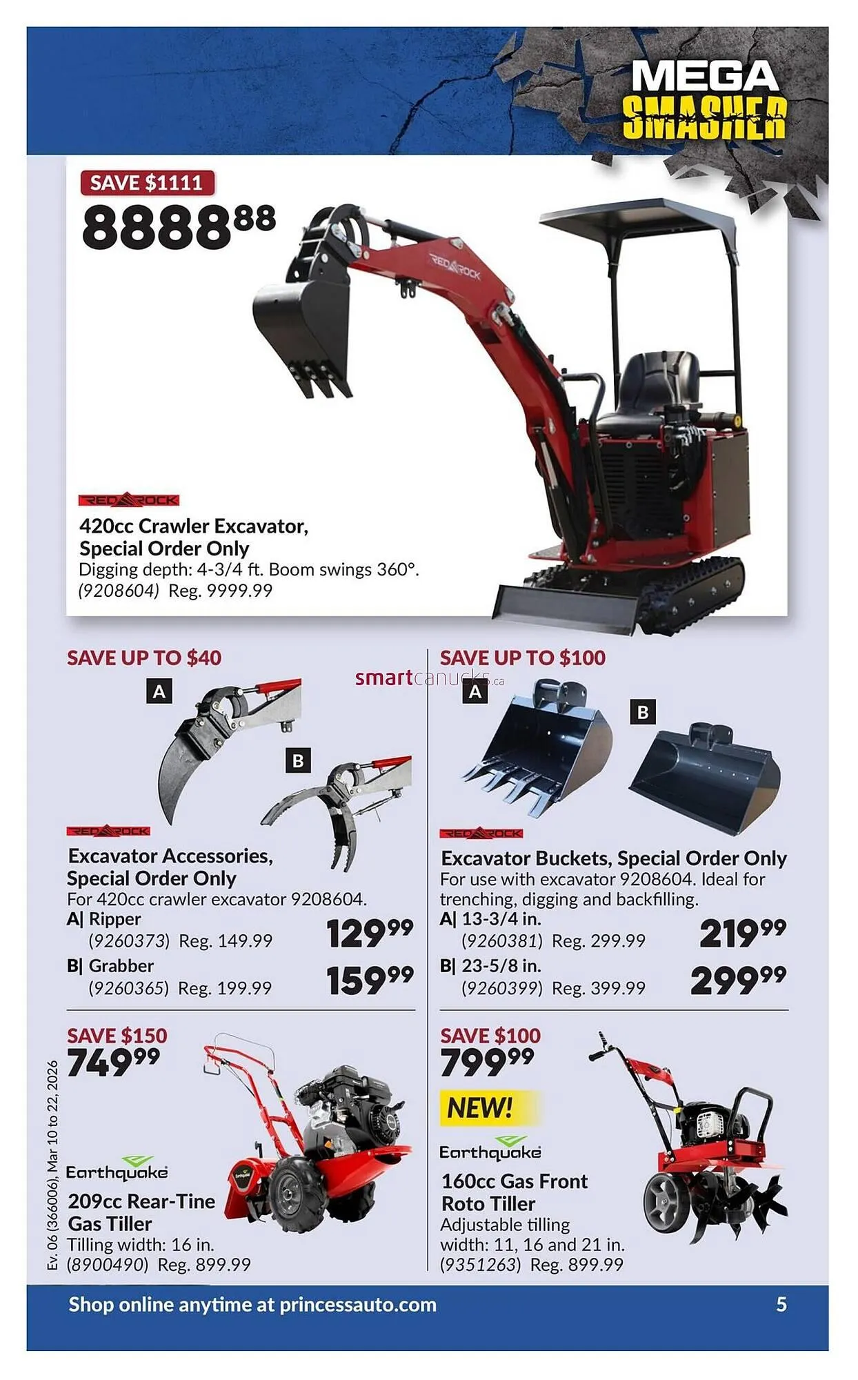 Princess Auto flyer from March 10 to March 22 2026 - flyer page 10