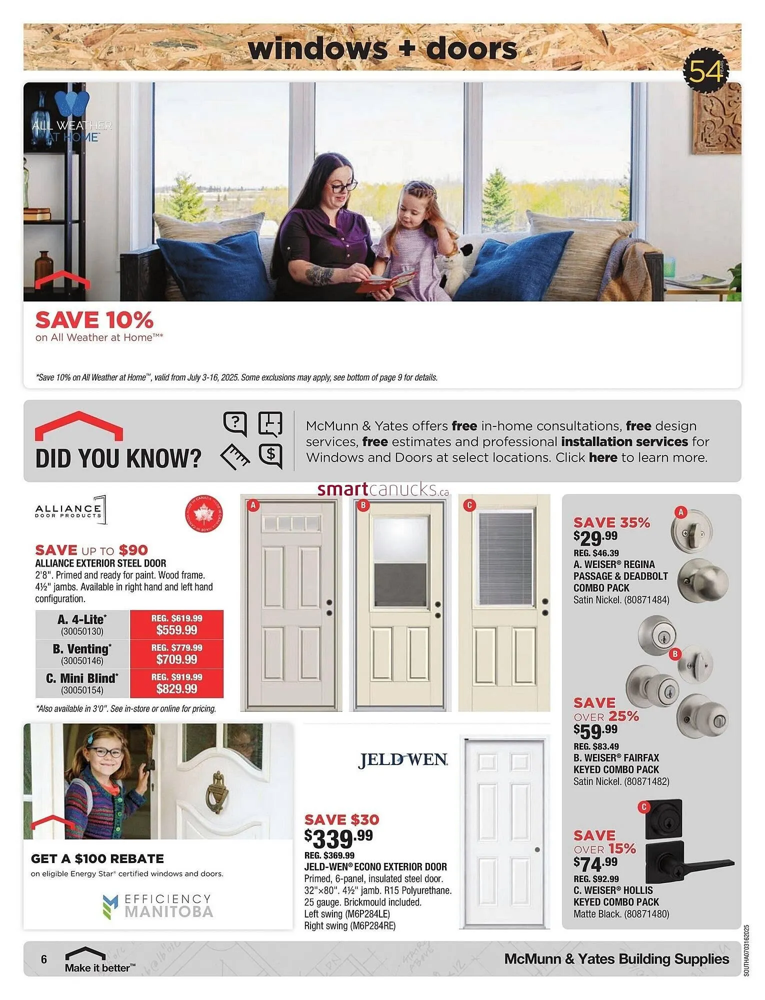 McMunn & Yates Building Supplies flyer from July 3 to July 16 2025 - flyer page 6