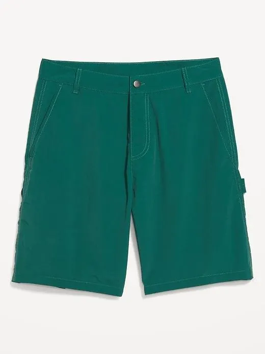 Loose Tech Carpenter Shorts -- 9-inch inseam