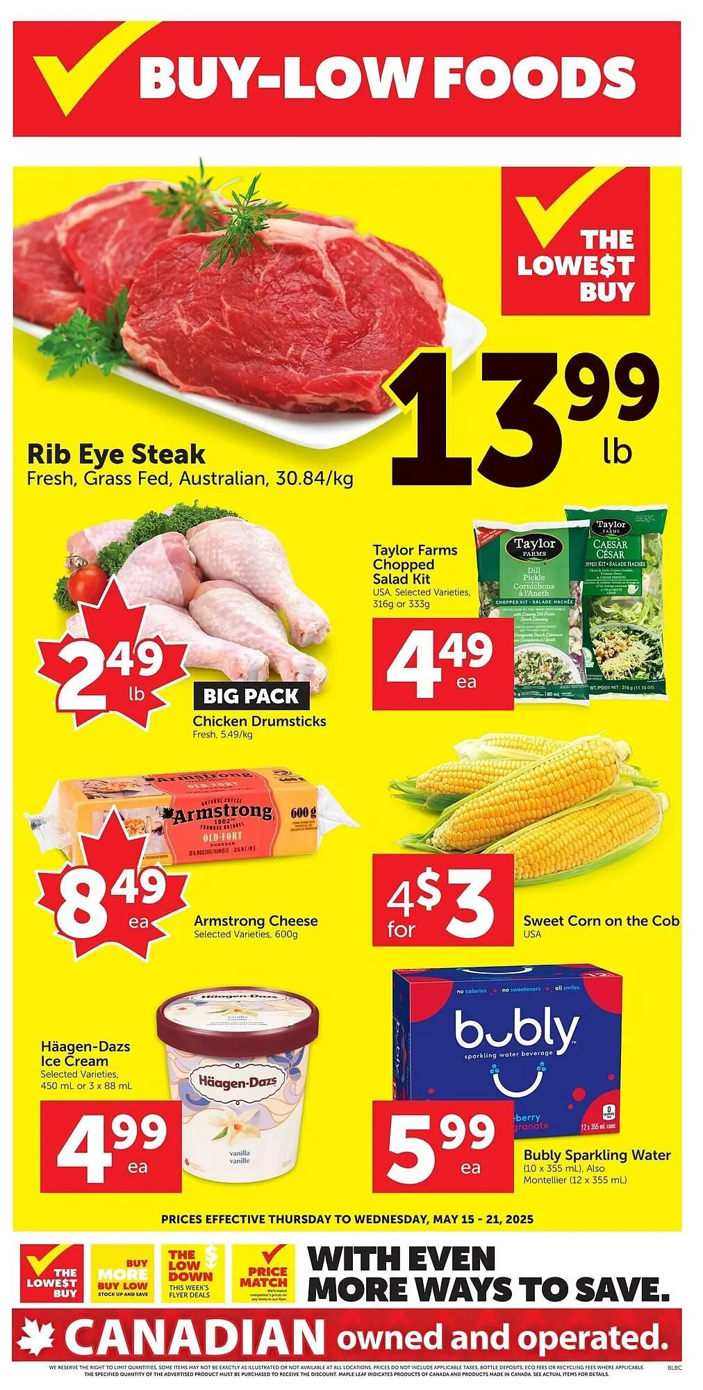 Buy-Low Foods flyer - 1