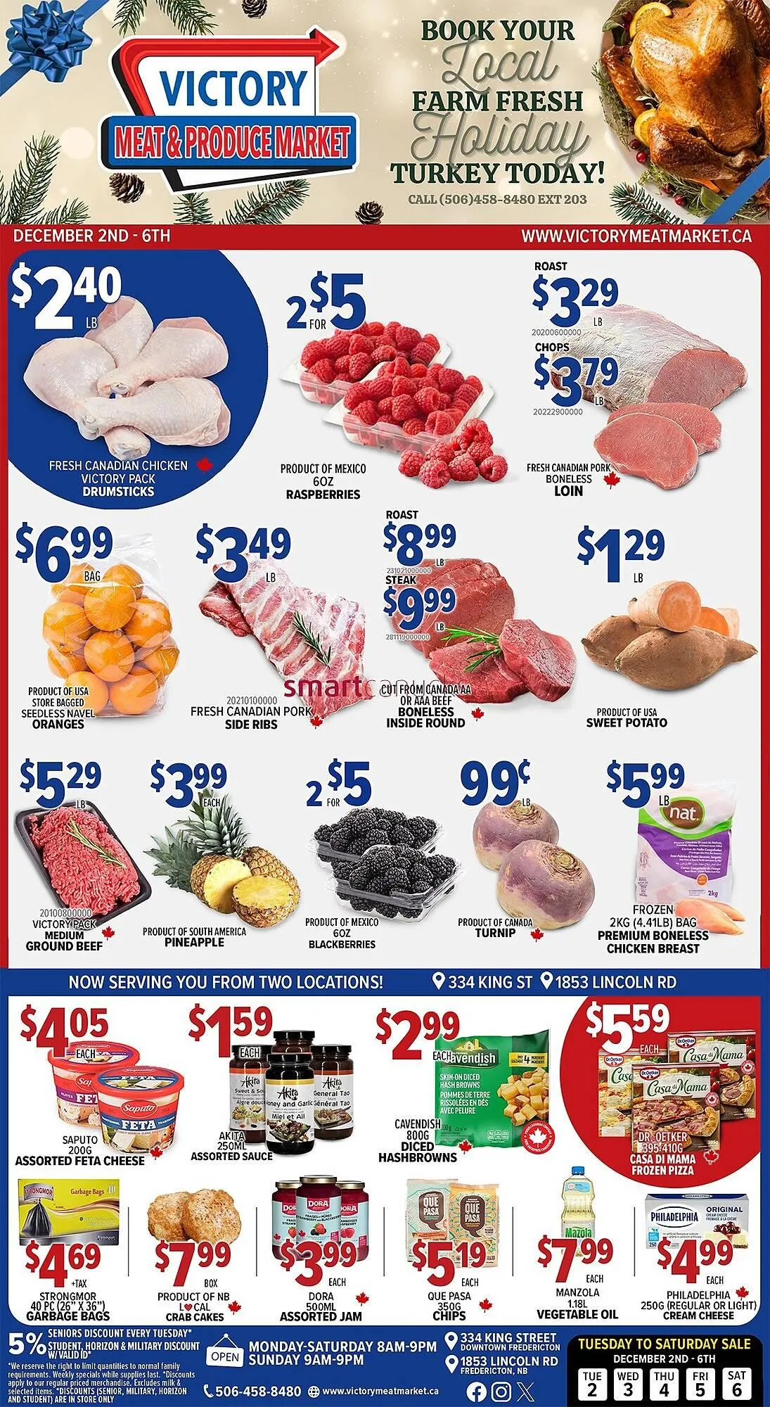 Victory Meat Market flyer from December 1 to December 31 2025 - flyer page 1