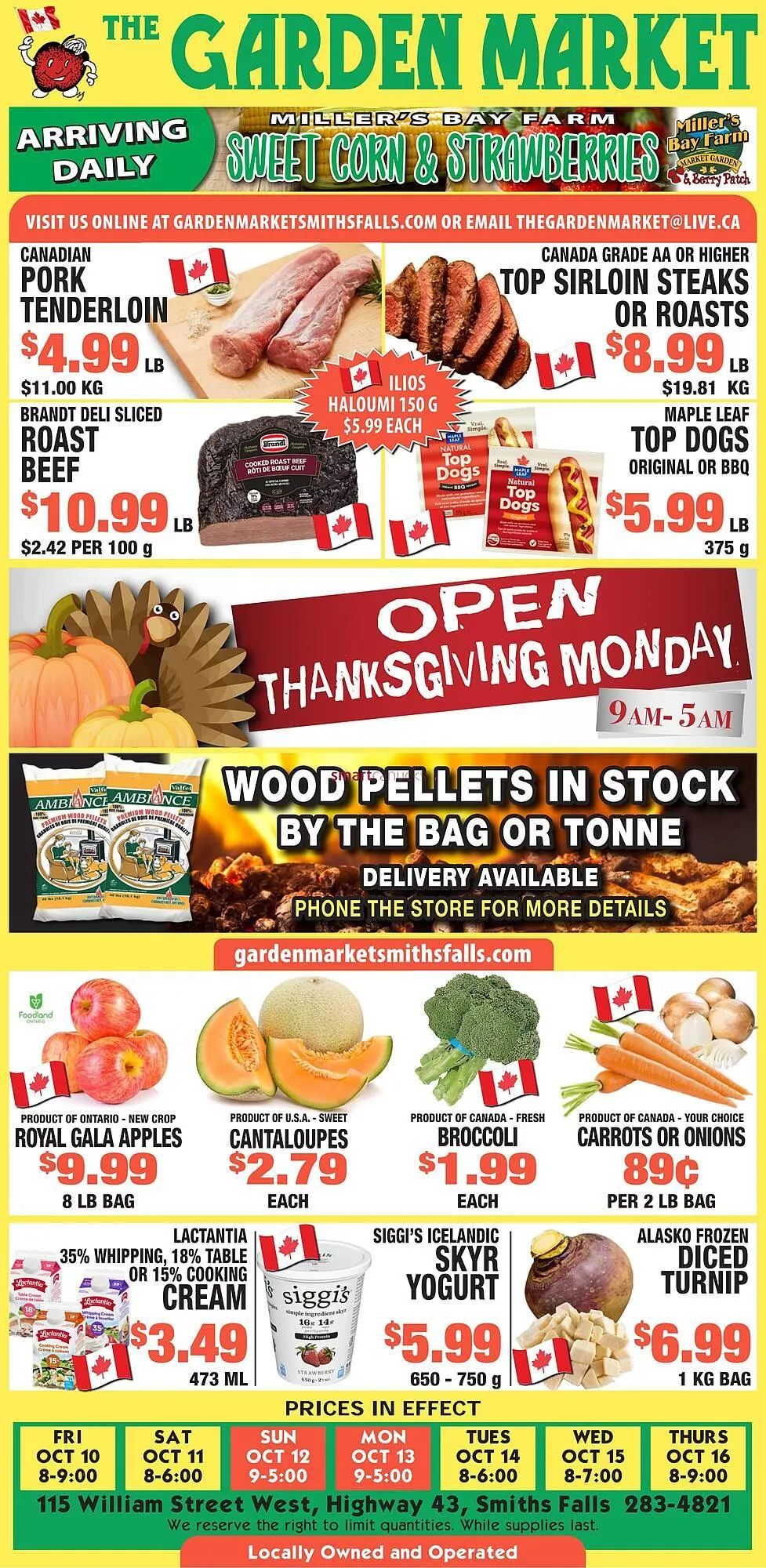 The Garden Market flyer from October 10 to October 16 2025 - flyer page 1