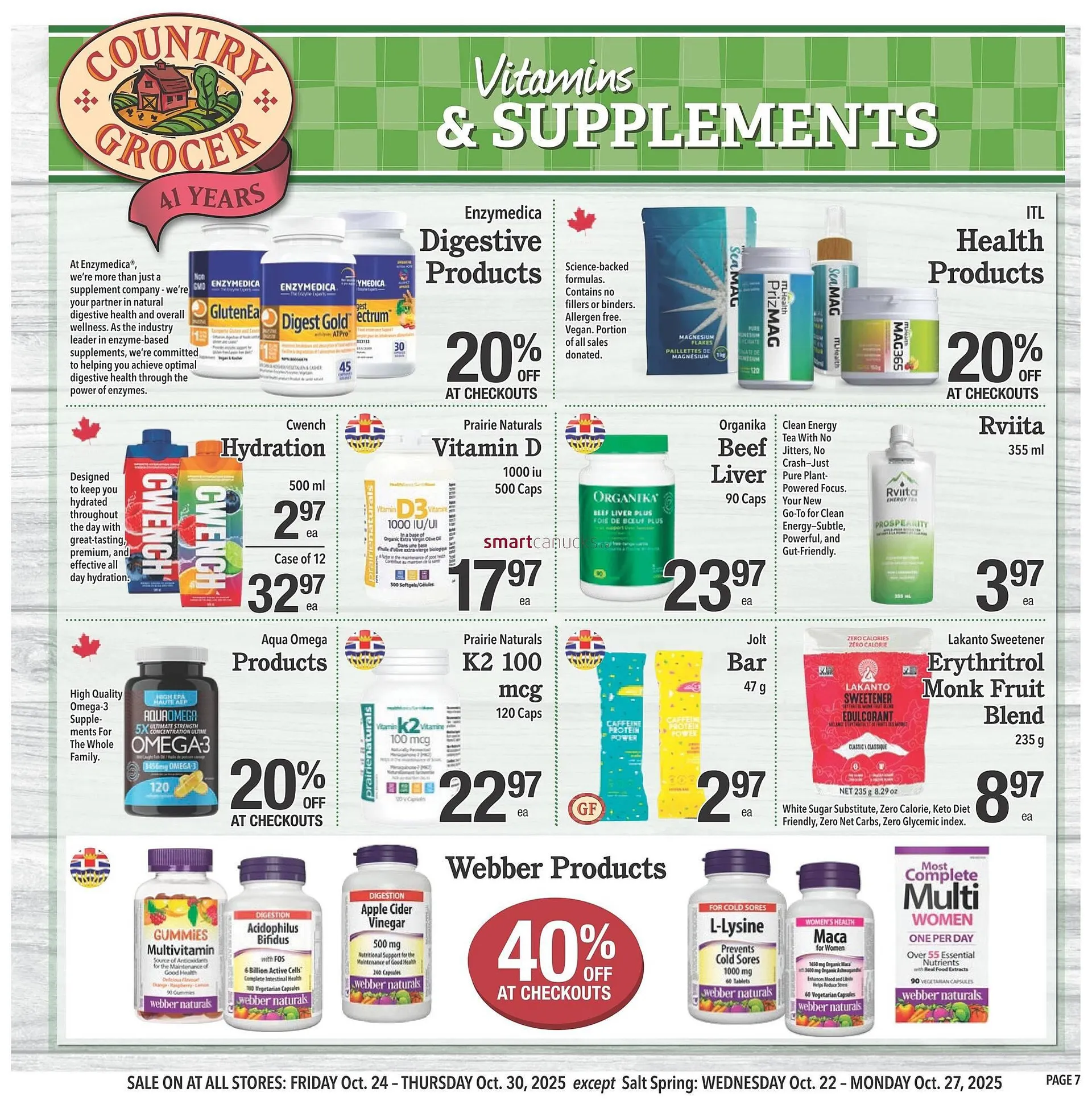 Country Grocer flyer from October 23 to October 29 2025 - flyer page 7