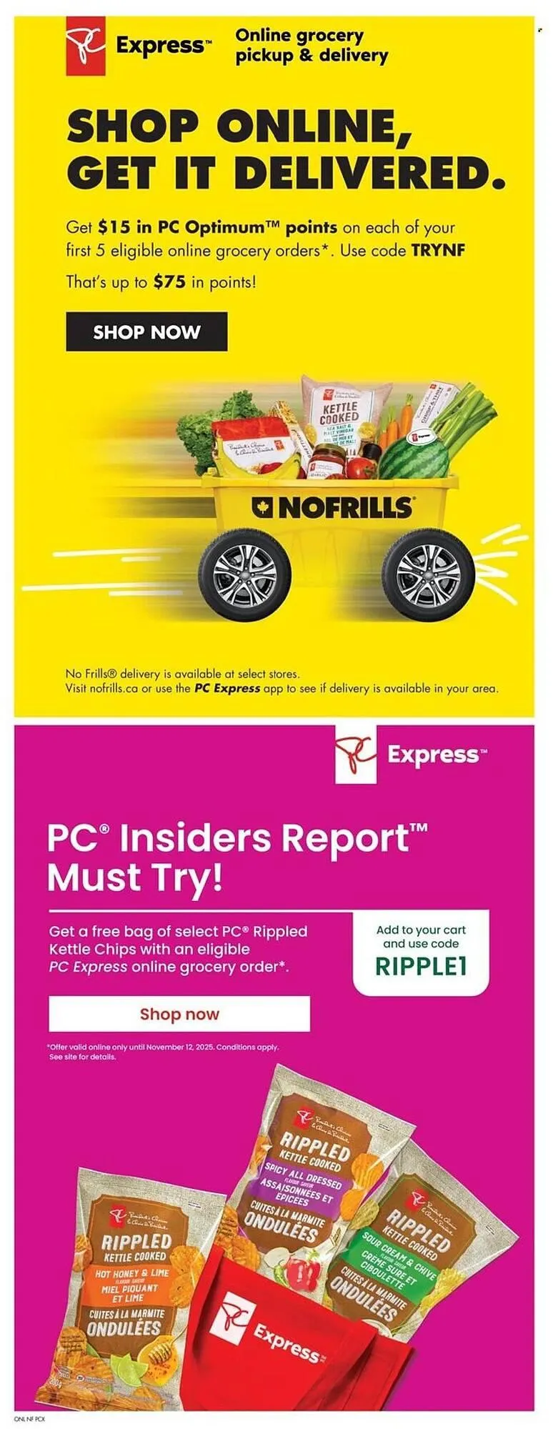 No Frills flyer from November 6 to November 12 2025 - flyer page 14