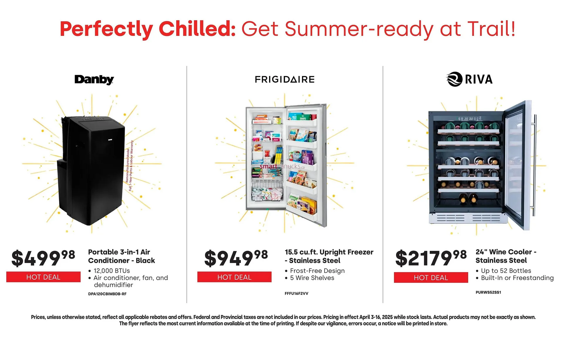 Trail Appliances flyer from April 3 to April 16 2025 - flyer page 6