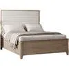 Ellesmere Full Panel Bed - Champagne/White