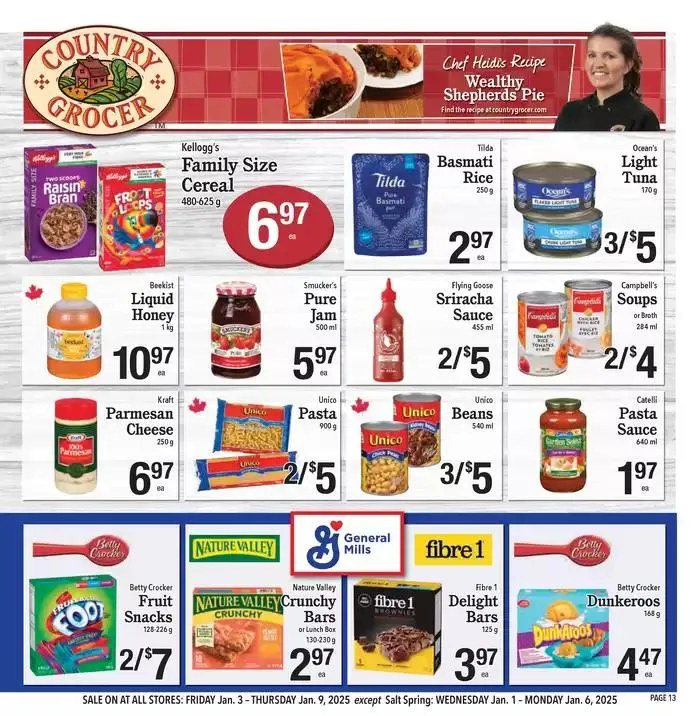 Offers for bargain hunters from January 1 to January 8 2025 - flyer page 13