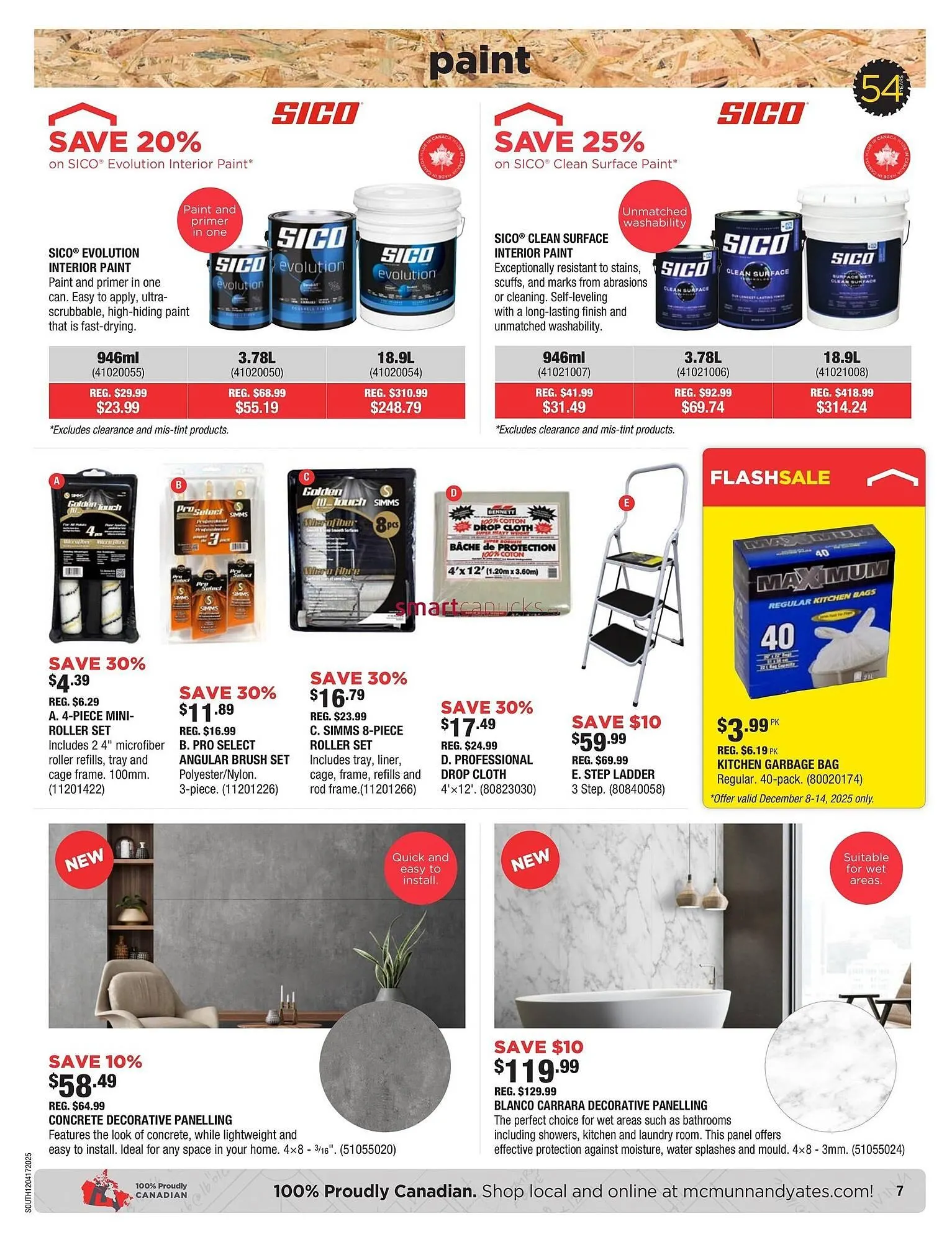 McMunn & Yates Building Supplies flyer from December 4 to December 10 2025 - flyer page 7