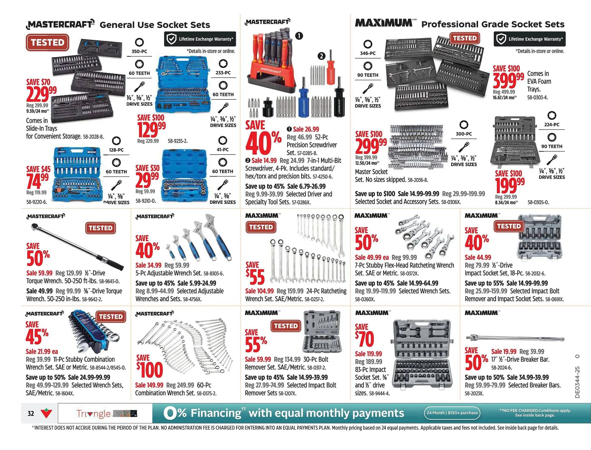 Canadian Tire flyer from October 23 to October 29 2025 - flyer page 32