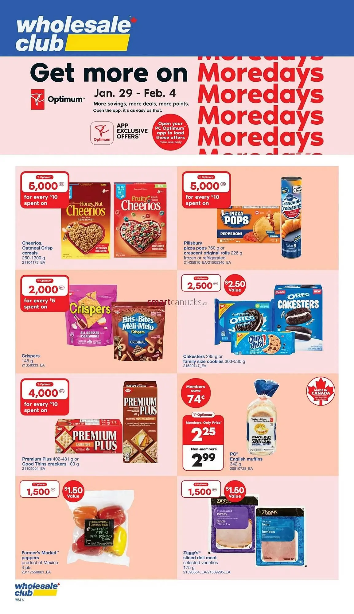 Wholesale Club flyer from January 29 to February 18 2026 - flyer page 5