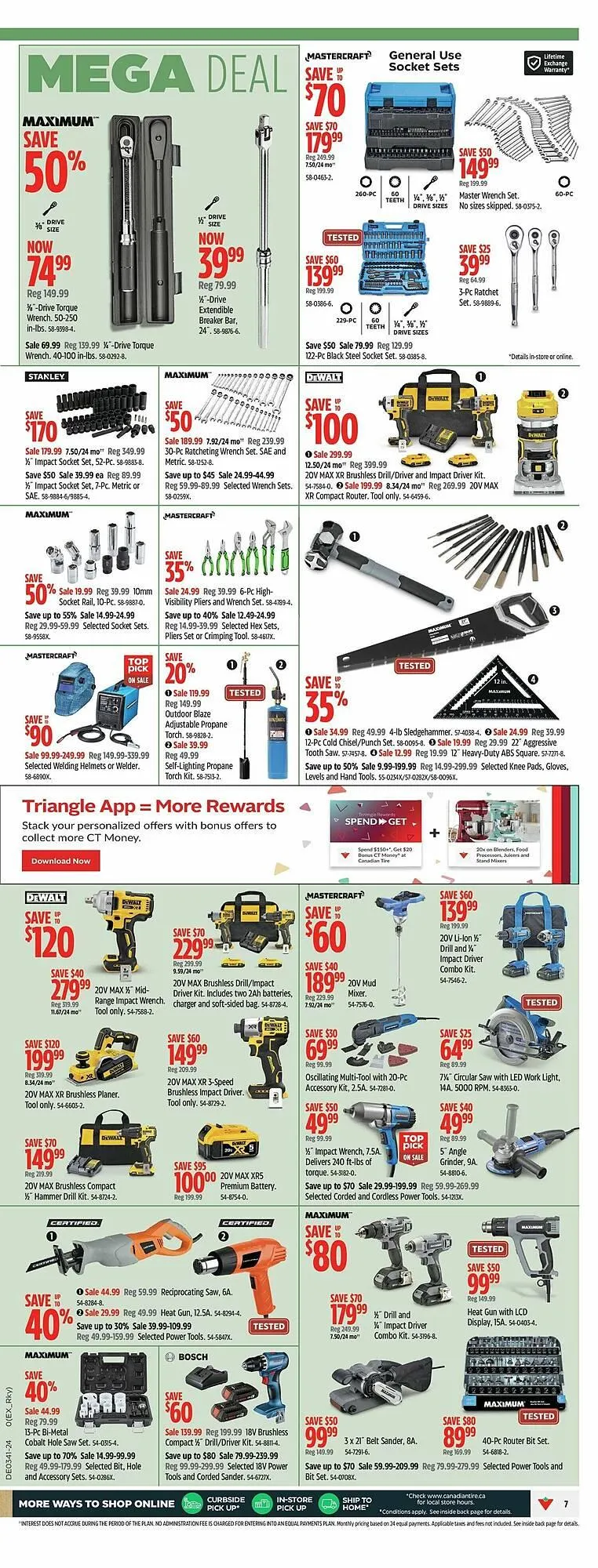 Canadian Tire flyer from October 3 to November 7 2024 - flyer page 11