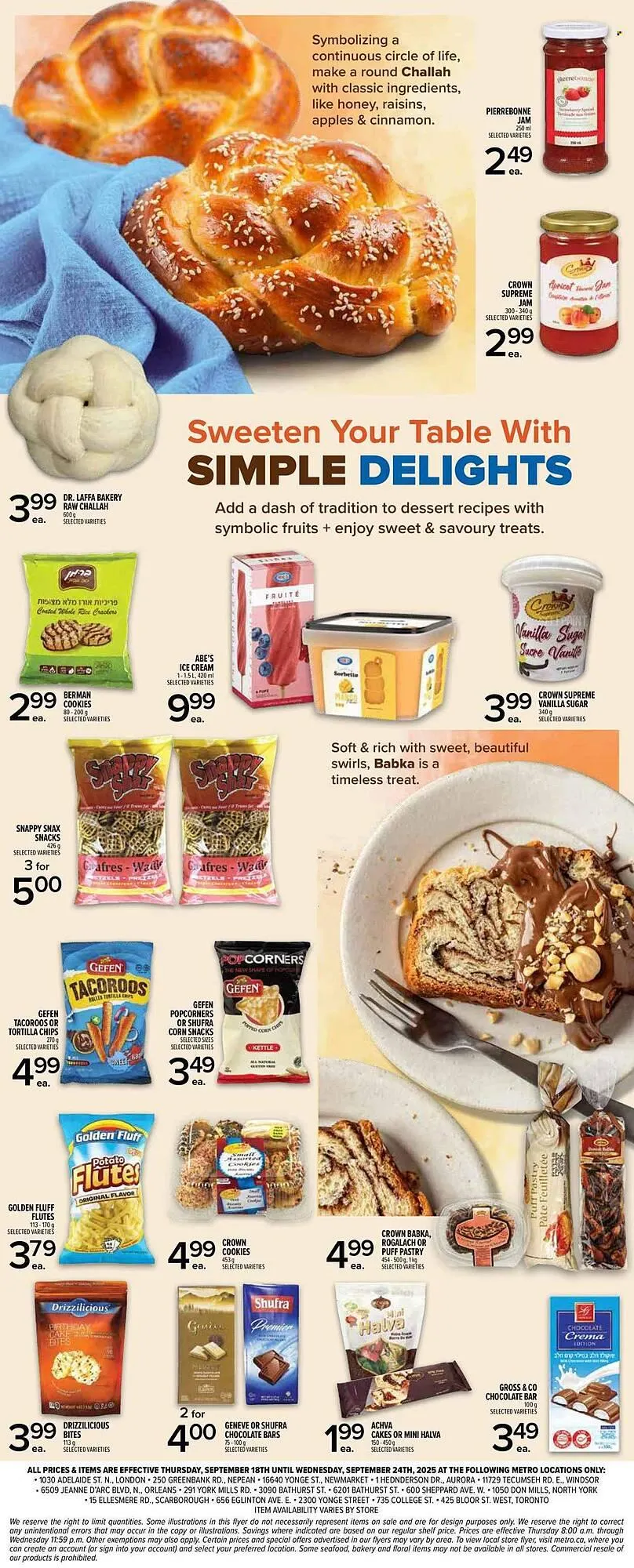 Metro flyer from September 18 to September 24 2025 - flyer page 4