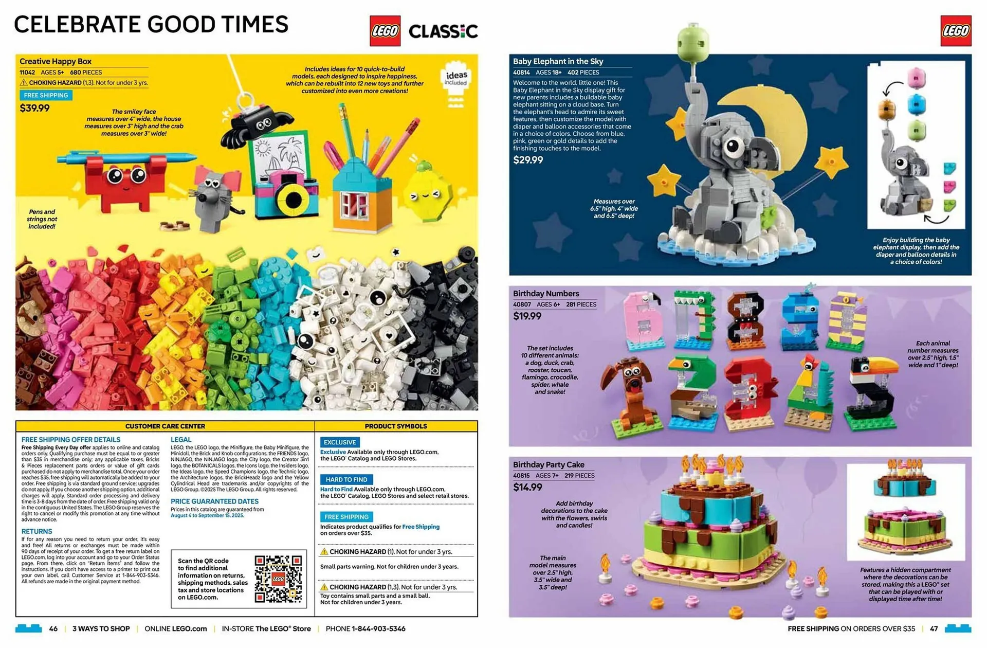 Lego flyer from September 11 to November 30 2025 - flyer page 24