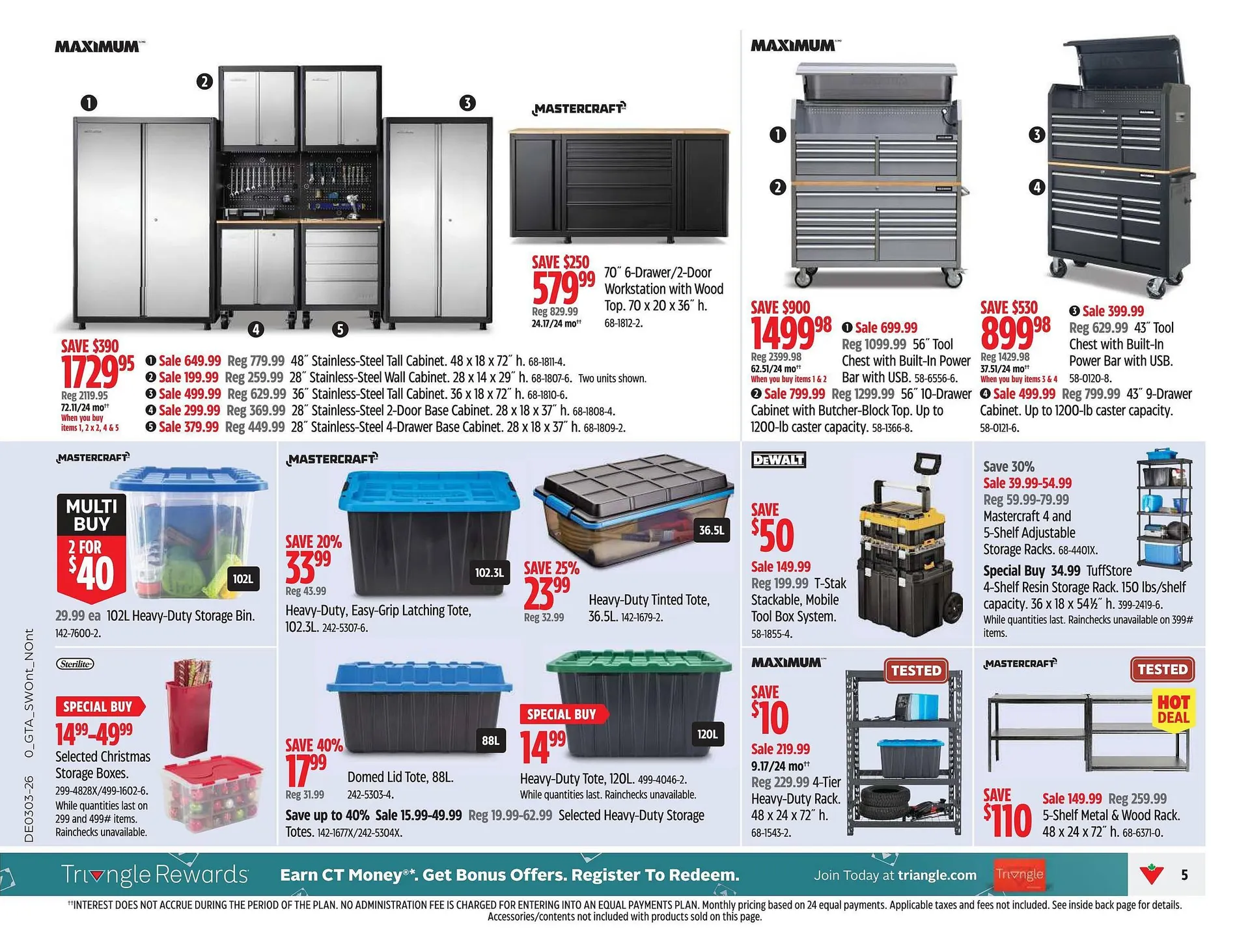 Canadian Tire flyer from January 16 to January 22 2026 - flyer page 5