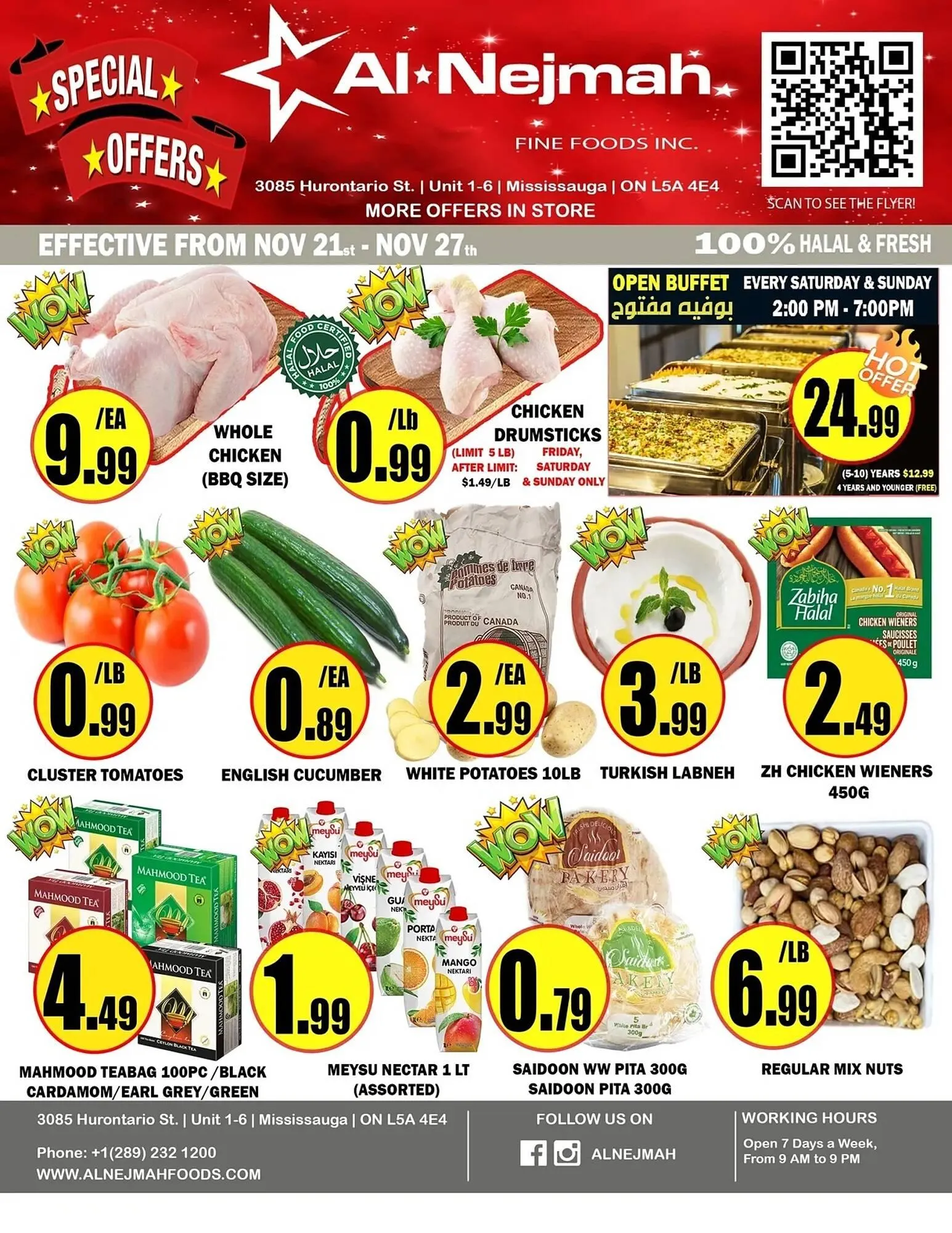 Alnejmah flyer from November 21 to November 27 2025 - flyer page 1