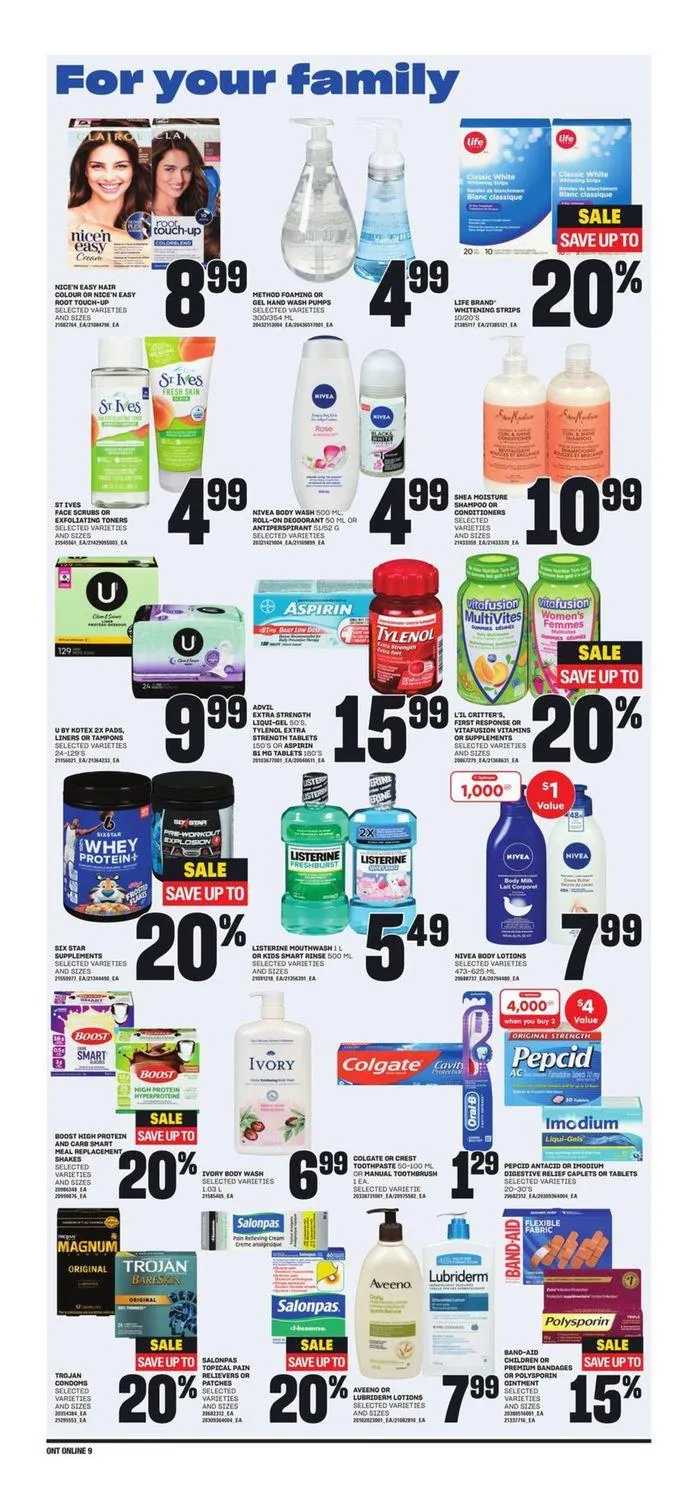 Current deals and offers from September 5 to September 11 2024 - flyer page 16