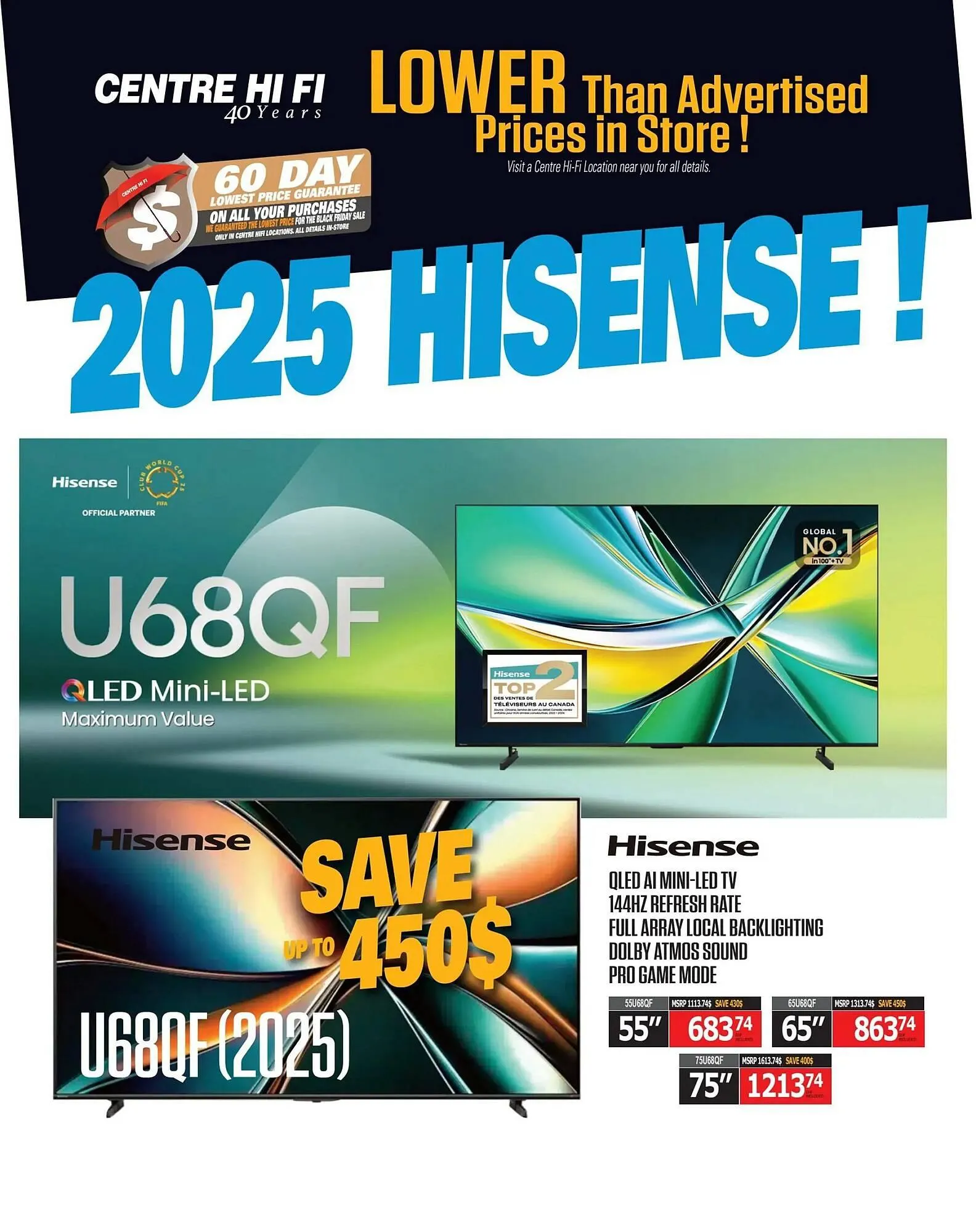 Centre Hi-Fi flyer from October 31 to November 6 2025 - flyer page 13