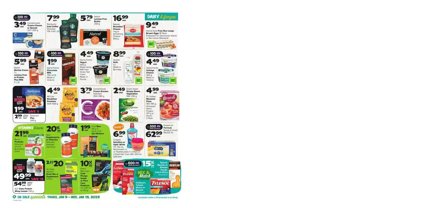 Offers for bargain hunters from January 9 to January 15 2025 - flyer page 9