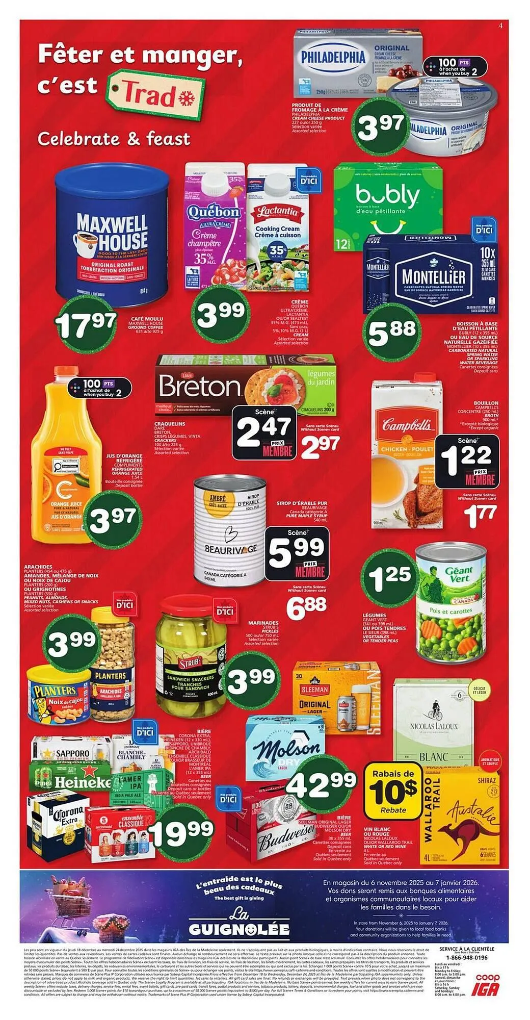 IGA flyer from December 18 to December 24 2025 - flyer page 2