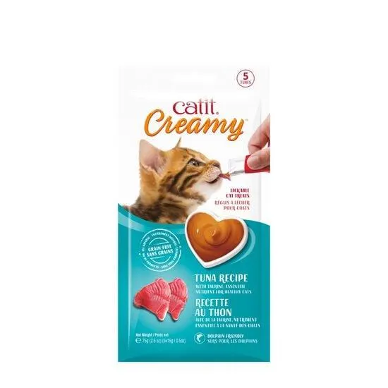 Creamy Lickable Cat Treats, tuna