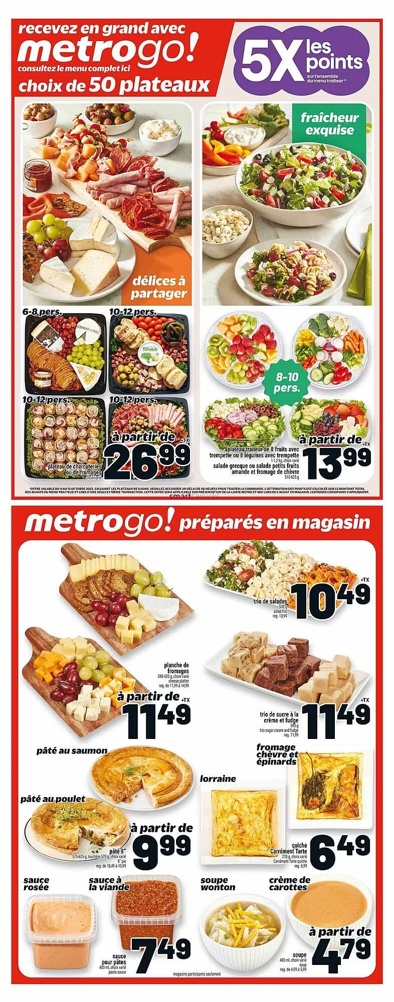 Metro flyer from October 9 to October 15 2025 - flyer page 15