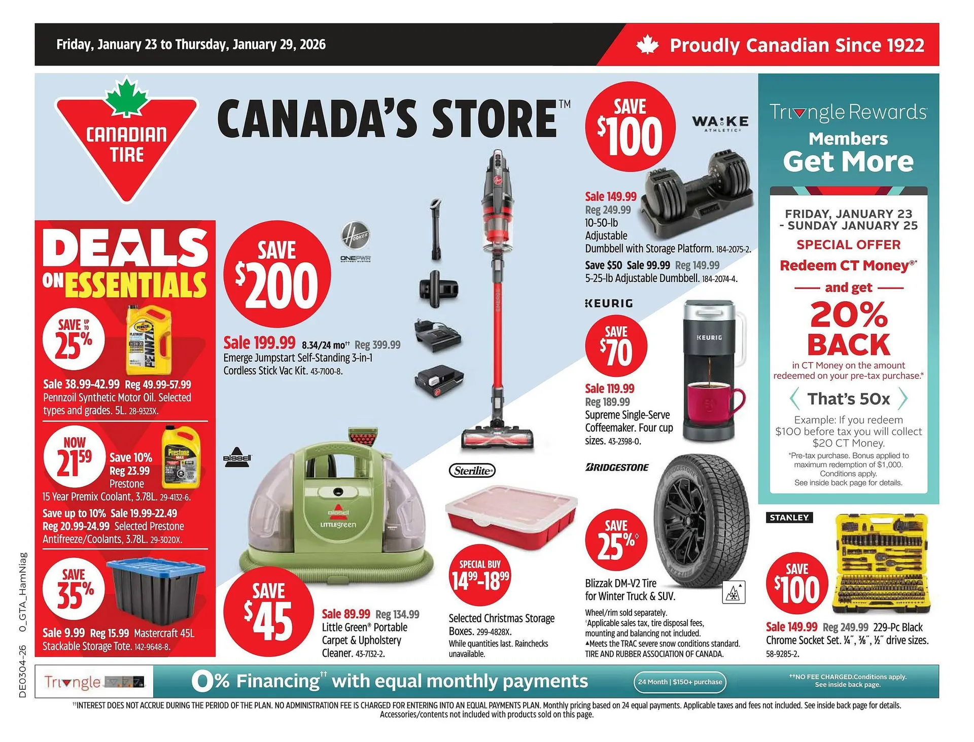 Canadian Tire flyer from January 23 to January 29 2026 - flyer page 3