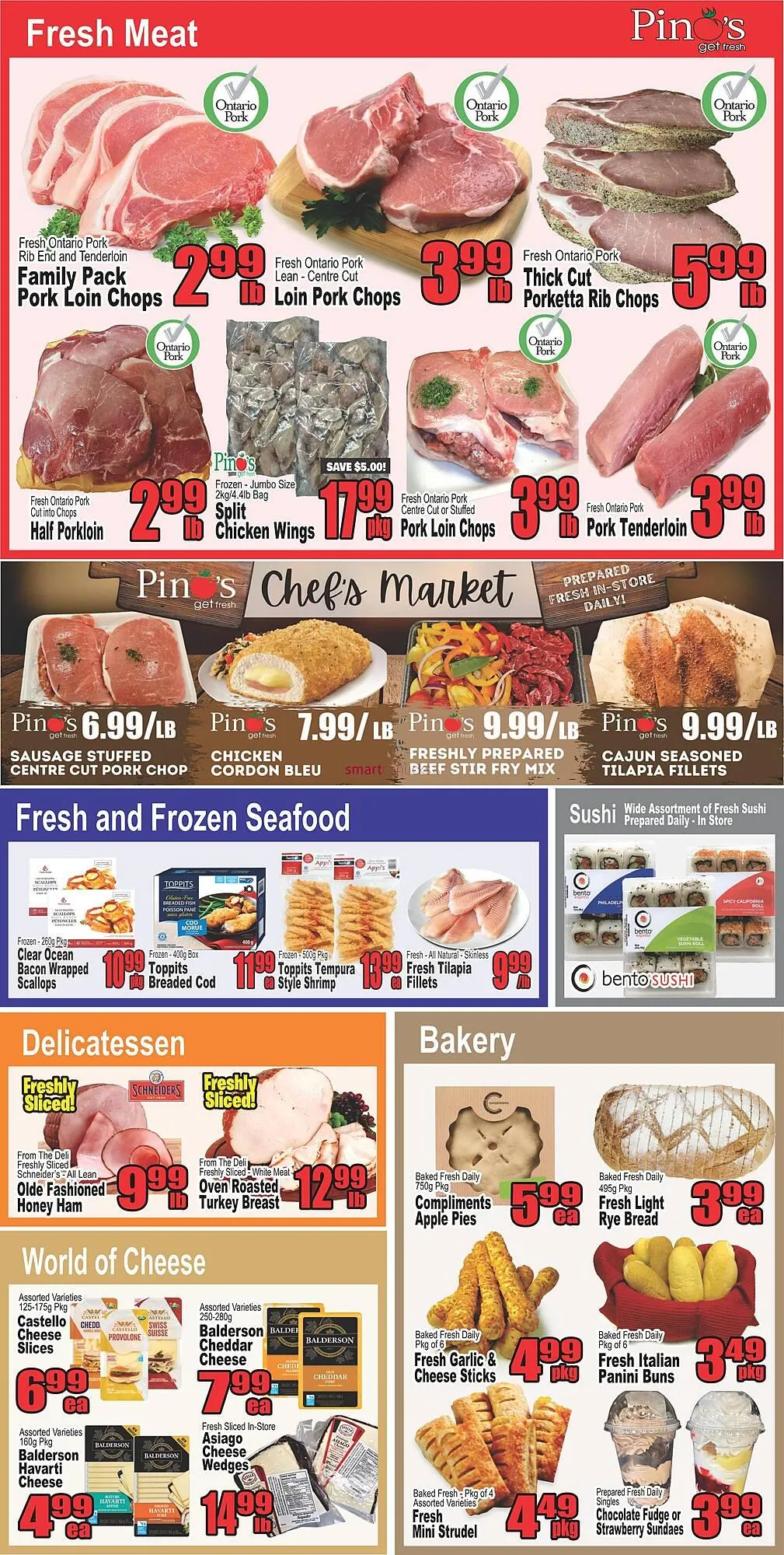 Pino's flyer from March 27 to April 3 2025 - flyer page 3