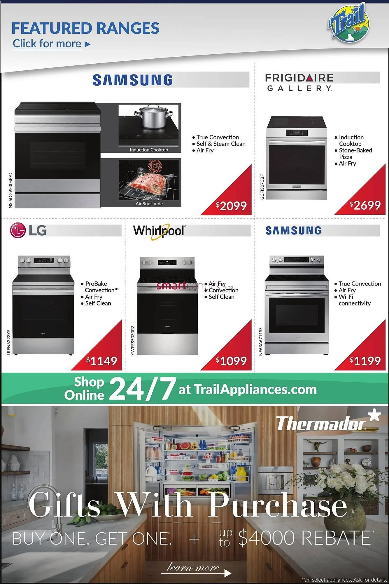 Trail Appliances flyer from September 5 to September 11 2025 - flyer page 4