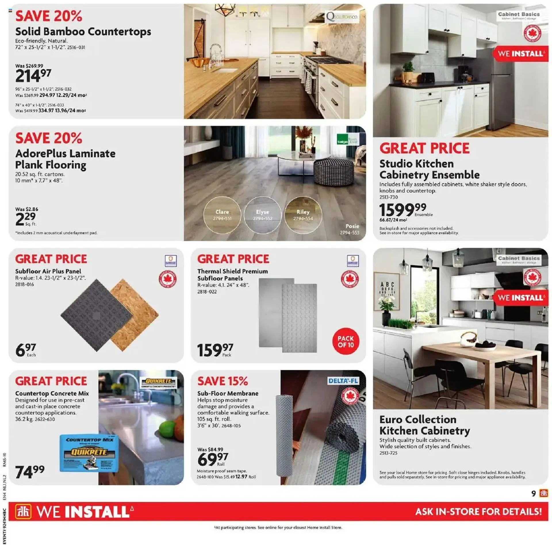 Home Hardware flyer from October 9 to October 23 2025 - flyer page 14