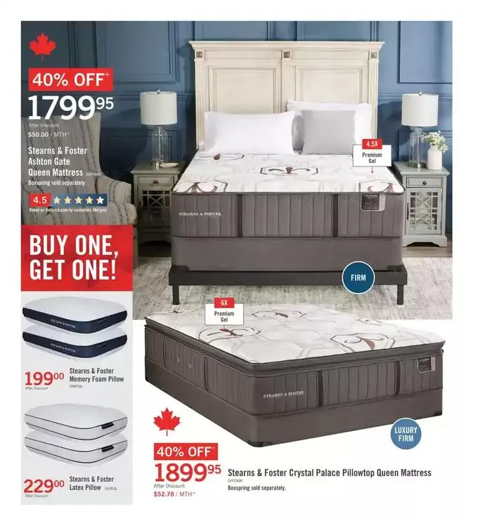 Brick Mattress Store from January 1 to January 13 2025 - flyer page 7