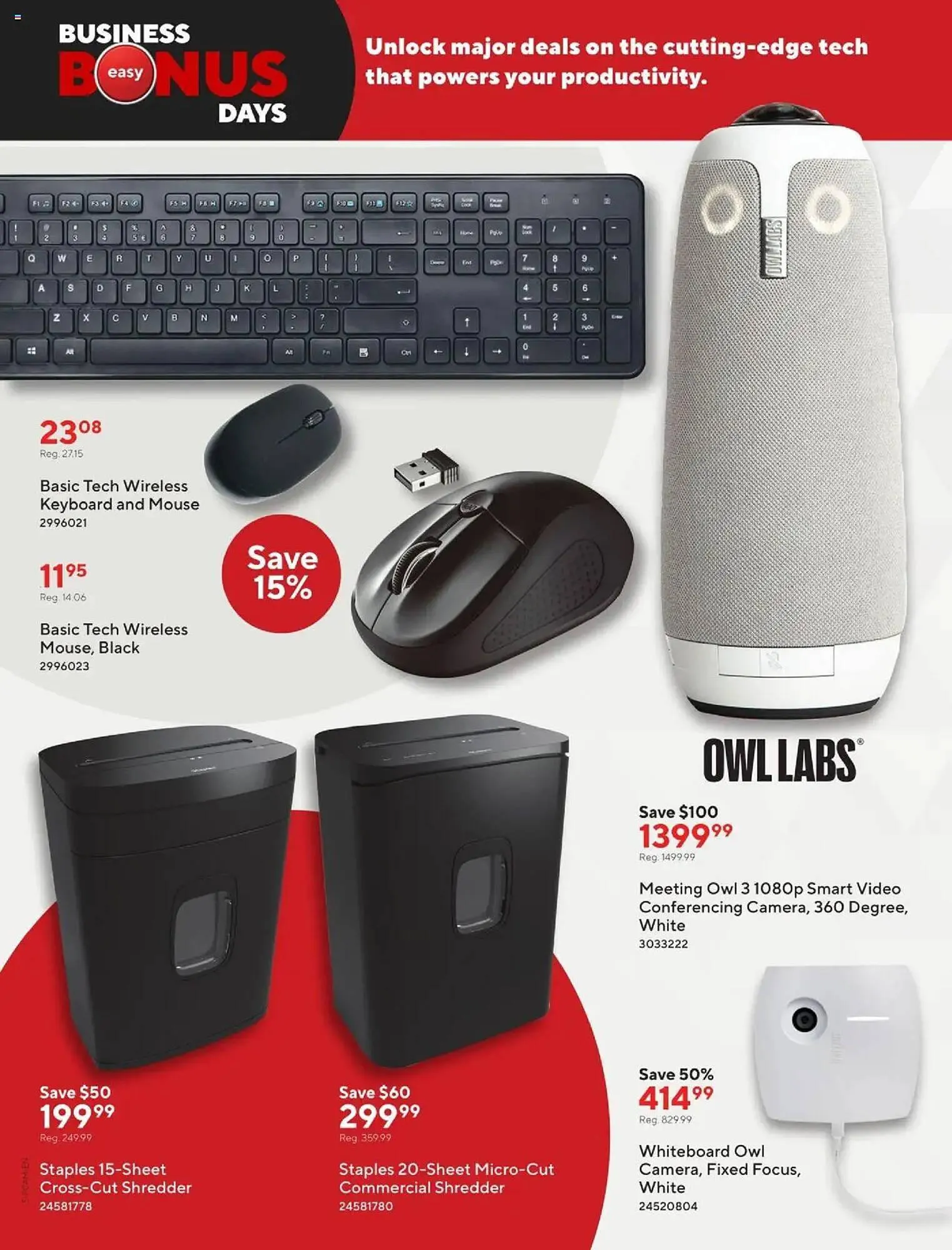 Staples flyer from October 3 to October 16 2025 - flyer page 5