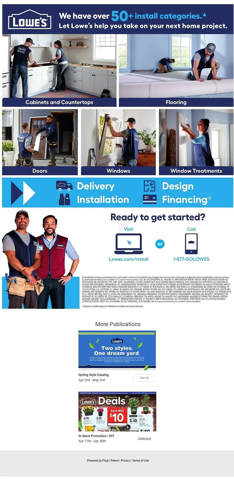 Lowe's flyer from April 17 to April 30 2025 - flyer page 7